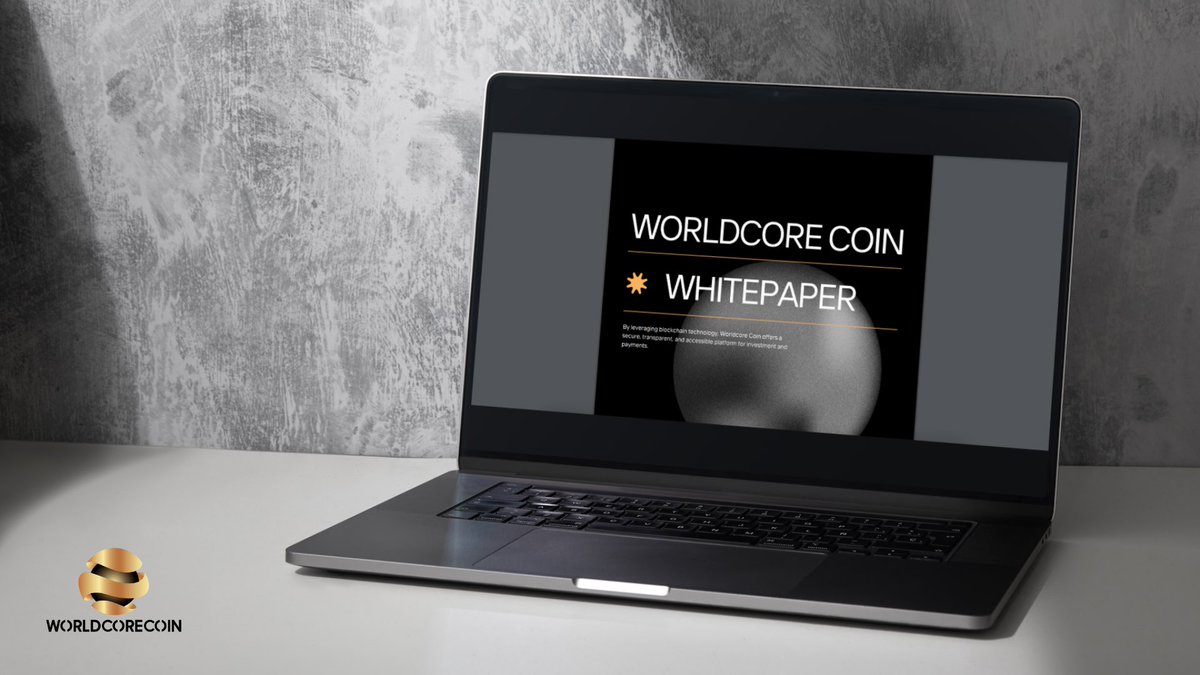 worldcorecoinx's tweet photo. 📣 Stay informed and dive into the details of #WorldcoreCoin $WCC by exploring our comprehensive #whitepaper. 📄💡 Don't miss out on the latest project updates, roadmap insights, and key details. #WCC https://t.co/bL6A4UN0Xe