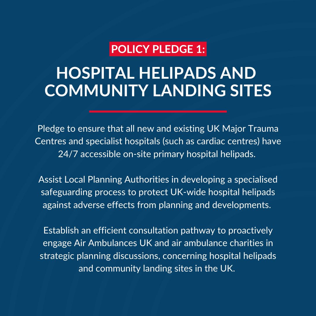 AirAmbulancesUK's tweet photo. 🚁 Exciting News!

Ahead of the upcoming UK General Election, Air Ambulances UK, in collaboration with Air Ambulance charities across the UK, has released the 2024 General Election Manifesto! 📜✨

To read our key policy pledges, visit here: https://t.co/yuGG9T1ylS https://t.co/twsRZhDZ8A