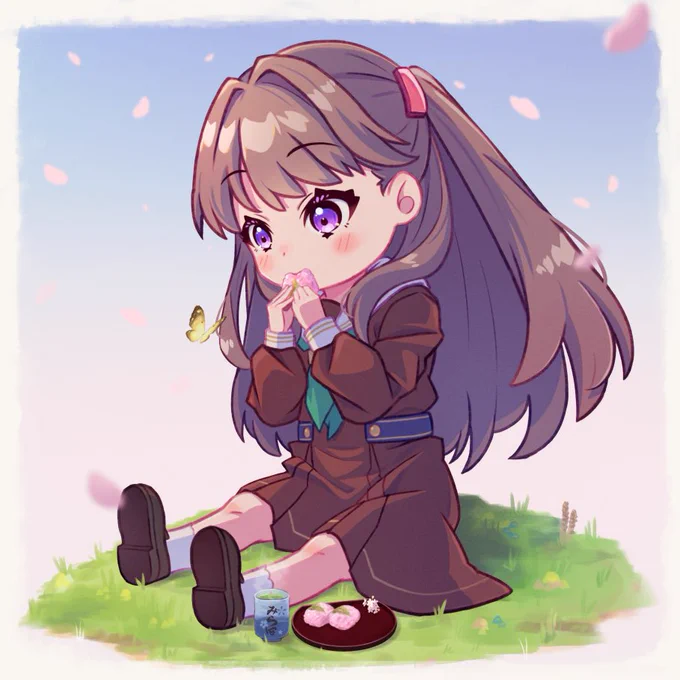 #みんなでデフォルメ絵をあげて幸せな気分になろうめぐちゃん! 