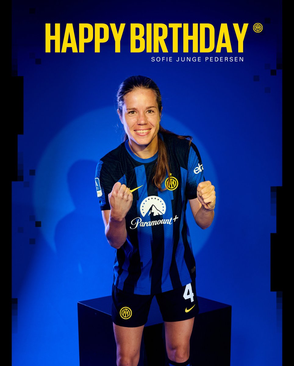 Tanti auguri Sofie! 🖤💙🎂 #ForzaInter #InterWomen