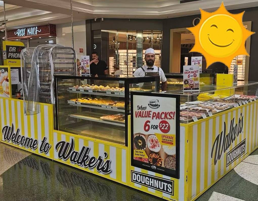 WalkersDougnuts's tweet photo. ATTENTION QLD! And HELLO Capalaba Park Shopping Centre!!
Welcome to the Wonderful World of Walker’s Doughnuts 💛🍩 Open every day and serving our Famous 40 Flavours. We are located in the Food Court 
#Walkersdoughnuts https://t.co/7gUyV3gdSH