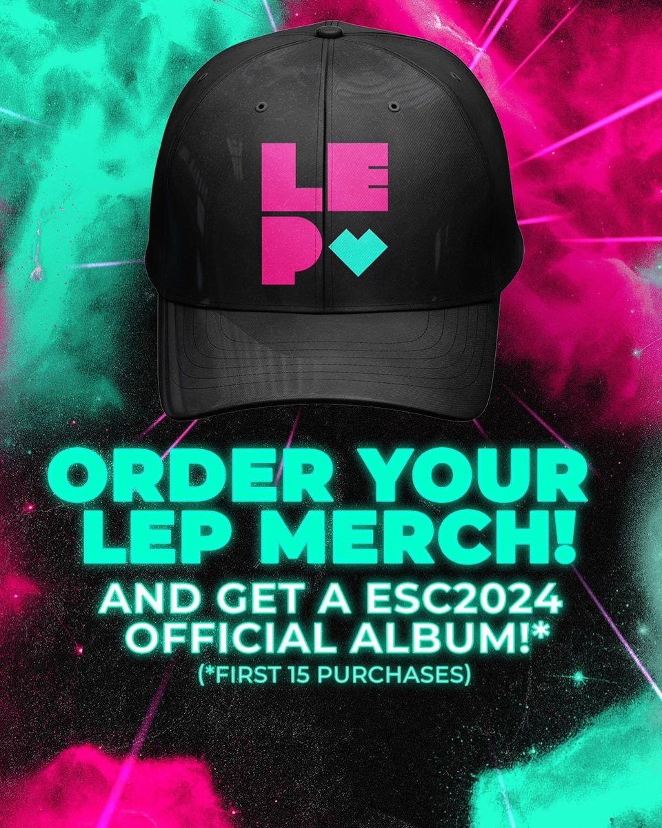 Big news from @LDNEurovision this morning…

You can now purchase merch - for a super limited time..

Head over to ldneurovision.com to get yours..