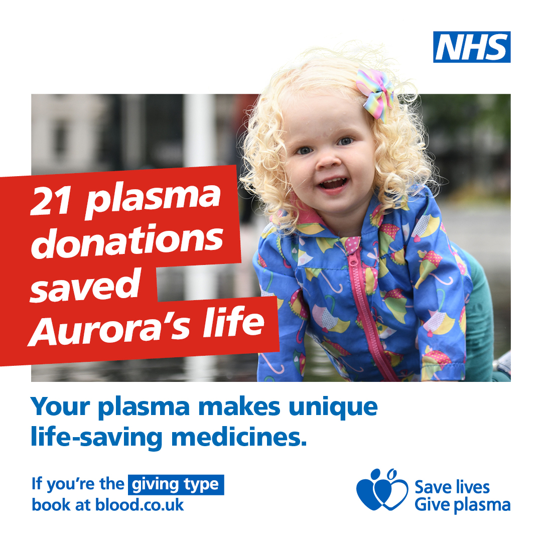 If you're the #GivingType sign up to donate this #PlasmaDonationWeek at Twickenham Plasma Donor Centre. You could help build a person's antibodies, help to heal burns, protect pregnancies, and help babies' hearts to continue to beat 💙 @Givebloodnhs blood.co.uk