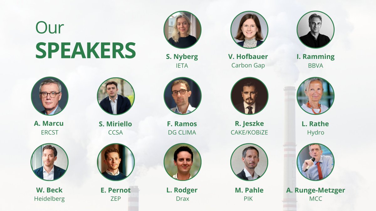 🎯23.04.2024 @RJeszke-CEO of CAKE will be a speaker at the @ERCST_org event: '#EUETS: #CarbonDioxide #Removals #CDR' in the panel on how can #carbonremovals be integrated into the EUETS & the possible models of integration. 🕘9.30 🌳ercst.org/event/the-futu… #LIFEVIIEW2050 #KOBIZE