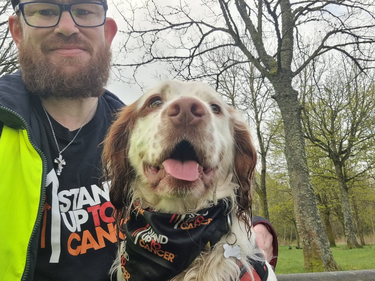 117 miles completed on the #SU2C challenge.
Thanks for visiting my fundraising page. I’m walking my dog 2 miles every day throughout April to help Stand Up To Cancer. Please show your support and help fund life-saving research by donating to my page. fundraise.cancerresearchuk.org/page/richards-…