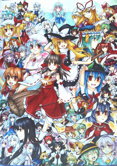 #最近フォローした人は知らない過去絵を晒す 