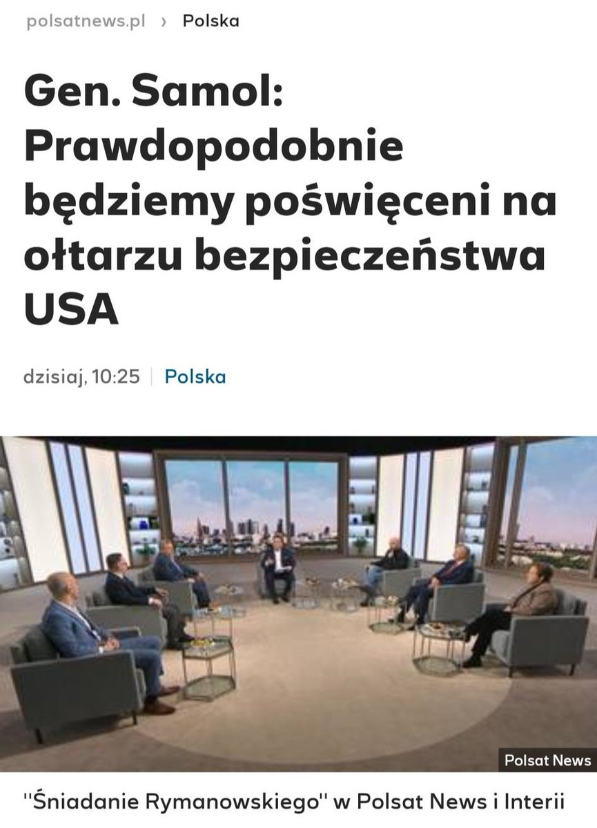 Jeśli ktoś jeszcze nie widział, to niech zobaczy. Nikt już nie kryje się, że jako państwo utraciliśmy podmiotowość na rzecz USA, które traktuje nas jako mięso armatnie. Musimy zrobić wszystko, żeby uchronić Polskę od wojny. #StopWojnie