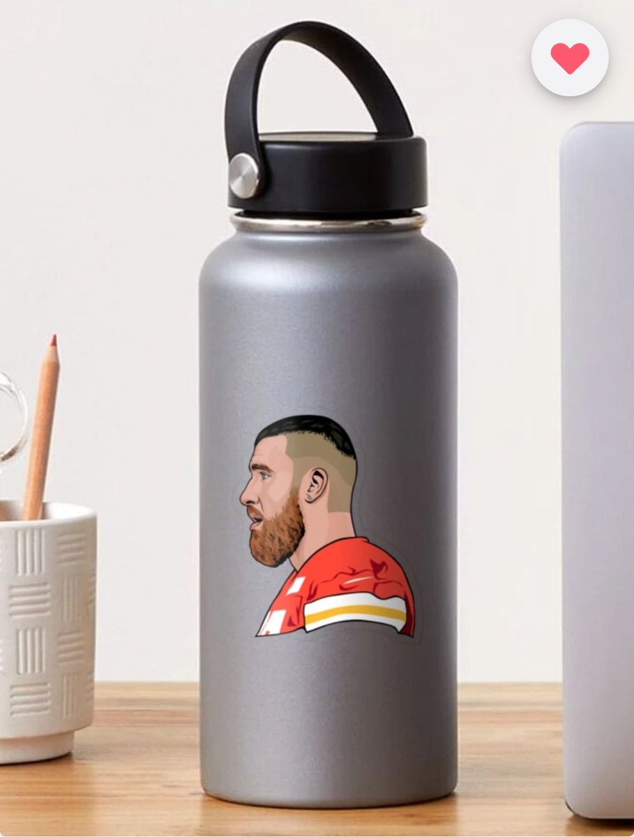 GM Everyone 🌞 ☕ Good news today Got a sale on ' Travis Kelce - Iconic '👇
redbubble.com/i/sticker/Trav…

#redbubble  #artdesign #digitalpainting #tshirts #tshirtdesign #printshop #printdesign #art #printondemand #everyone #trending #redbubbleartist #redbubbleart #TravisKelce  #NFL