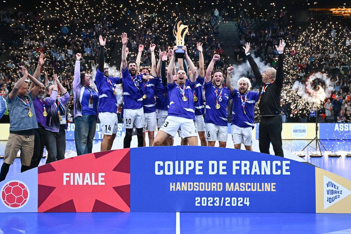 🏆 Coupe de France départementale masculine : Lacanau Ocehand 
🏆 Coupe de France départementale féminine : AS Pagny-sur-Moselle
🏆 Coupe de France HandSourd masculine : AS Tolosa 

RDV le 18 mai pour la suite des finales ! 🔥 

#CDFHandball2024 #EspritHandball