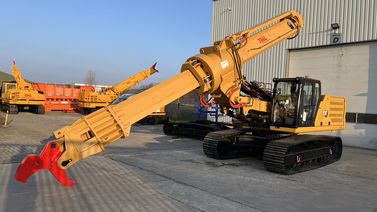 This newly-converted £500k Cat 336 will shortly be arriving at our #Scunthorpe BOS Plant where it will play a crucial role in the quality production of steel. Read more here: ow.ly/cf6750RkWZU #BuildingStrongerFuture