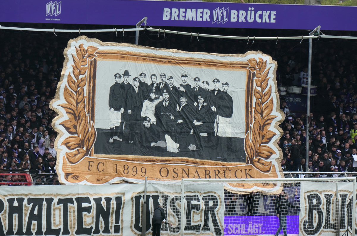 ultras1899_'s tweet image. VFL Osnabrück - Eintracht Braunschweig : 125ème anniversaire du #VFL #Osnabrück #VioletCrew #ultras #osnabrueck #osnabr (20.04.24)