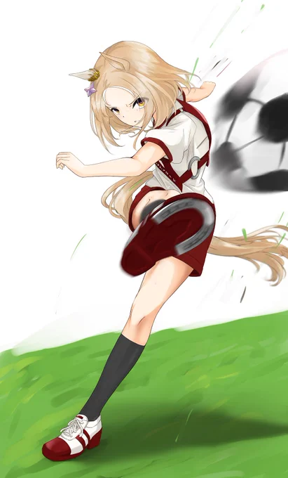 #私はこういう絵師です見た絵師全員参加ウマ娘の全身描いたり靴の裏描いたりするのが好きです 
