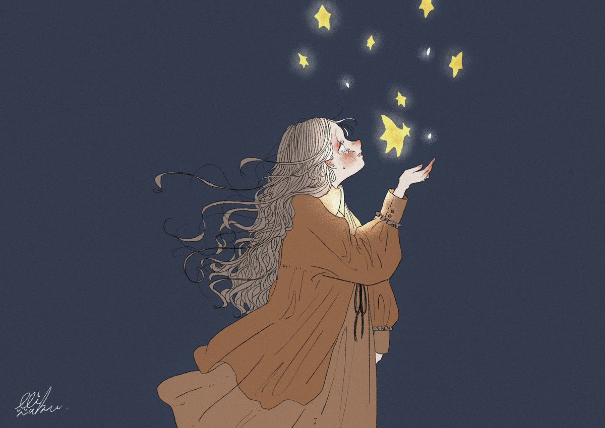 「#私の作品もっと沢山の人に広がれ祭り 暖かいような切ないような絵を描いています」|みなく✴︎のイラスト