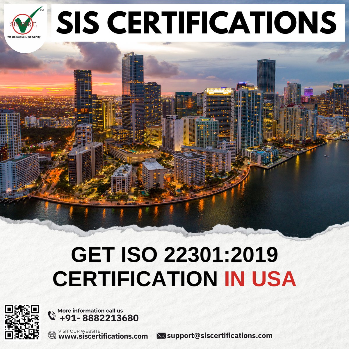 ISO 22301:2019 is a top priority for businesses in the USA as it helps them manage disruptions, increase resilience & maintain operational continuity. Visit: bit.ly/4antS0N, Call: 8882213680, Email: support@siscertifications.com
#SISCertifications #iso22301 #BCMS #USA