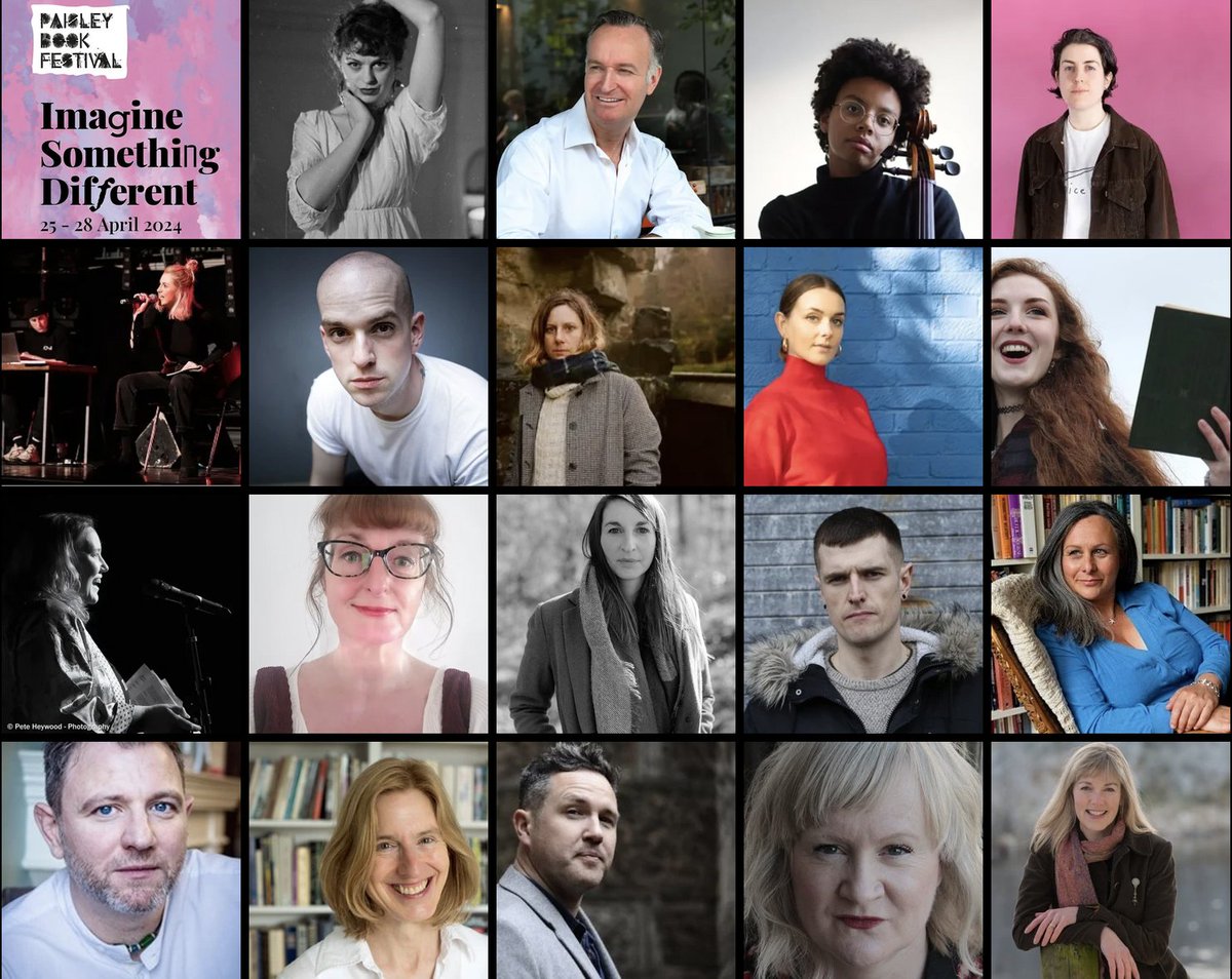 📚💕 The latest post is the @ScotsWhayHae preview of this year's Paisley Book Festival (@BookPaisley) with all the relevant links, including how to get tickets, as well as our pick of 10 events for you to consider. For full details, click here... 👉 bit.ly/3xLYMCh