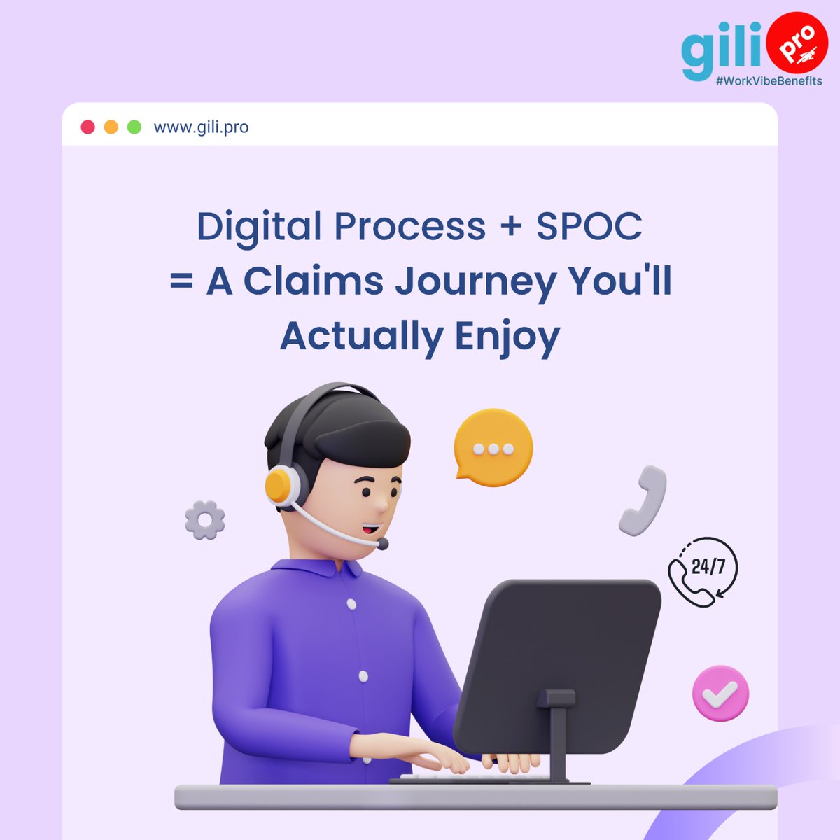 No more confusion! At #gilipro, we've streamlined the claims process for you. Enjoy peace of mind knowing you have a dedicated Single Point of Contact (SPOC) guiding you every step of the way. Your journey to #claim resolution just got smoother.

#workvibebenefits