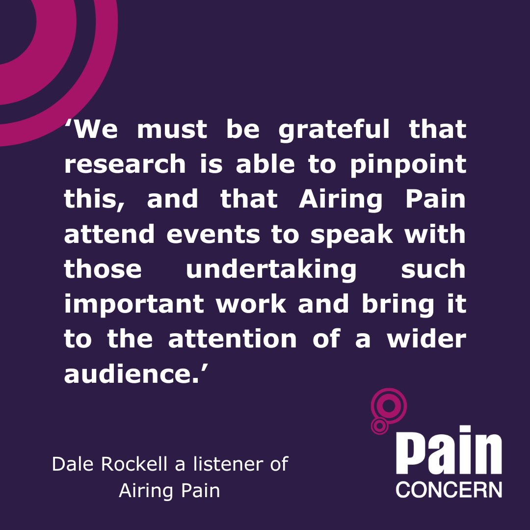 Read Dale Rockwell's review of Airing Pain 142, in which he also offers his view of living with chronic pain. Take a look 👉ow.ly/SsSG50RgWhM @DaleRockell
