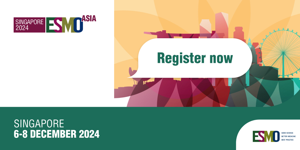 ➡️Exciting news: Registration for #ESMOAsia24 is now OPEN. Join us in Singapore for an enriching experience in oncology, presenting clinical trials from Asia-Pacific & beyond. Take advantage of early registration rates & secure yr seat today: 🔗ow.ly/90RO50Rj2gL