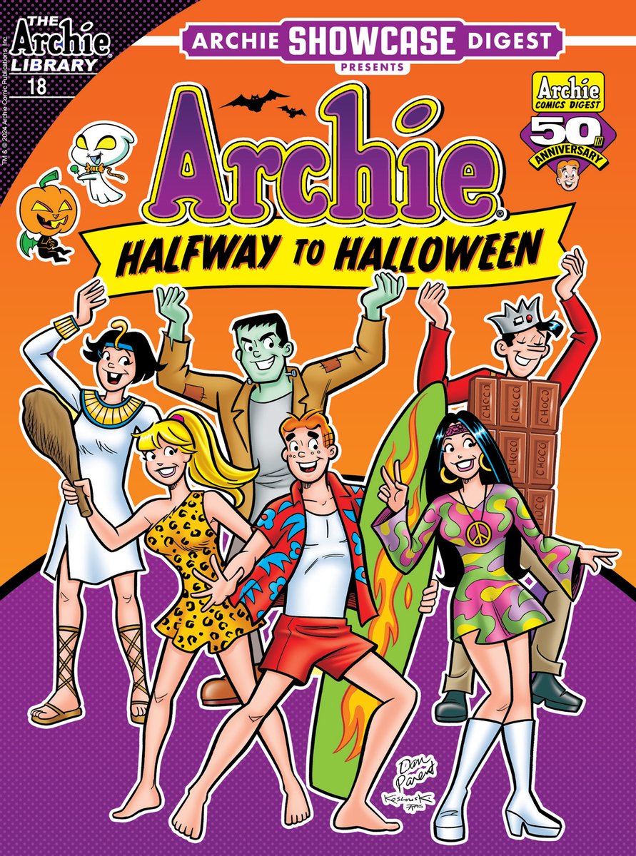 #COMICBOOKPREVIEW: ARCHIE SHOWCASE DIGEST #18: HALFWAY TO HALLOWEEN by Various from @ArchieComics. #comics #comicbooks ow.ly/uJ3H50RknMR