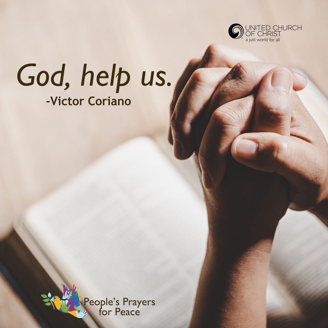 🙏🏾 God, help us.

Prayer offered by: Victor Coriano

Prayers do not need to be long to be impactful.  We hope you will share your prayer(s) with all of us!

👉🏾 People's Prayers for Peace: ow.ly/EKy850RkOqx

#PrayersForPeace #JustPeace #Prayers #Peace