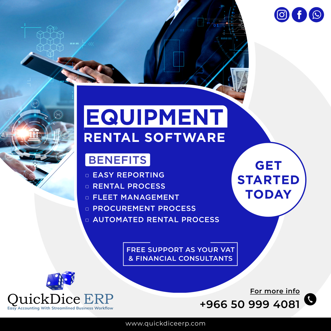 Transform your business operations with Quickdice ERP, the ultimate solution for managing industrial equipment. Optimize efficiency & productivity like never before. #pulseinfotech #quickdice #quickdiceinvocing #quickdiceaccounting #saudiarabia #ksa

🌐quickdiceerp.com