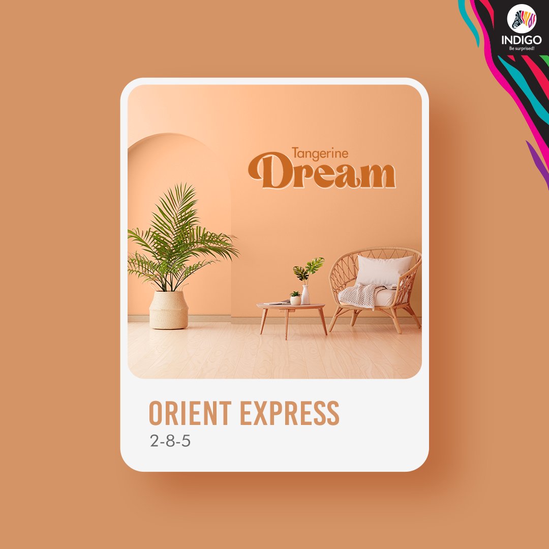 Transform your space with the vibrant warmth of @IndigoPaints’ shade - Orient Express (2-8-5), infusing your home with exotic charm and timeless elegance.​ ​#IndigoPaints #HomePainting #housepainting #BeSurprised #Interior