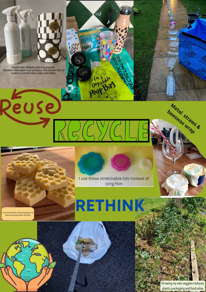 Earth Day today - here are just a few ways our team our helping the planet fight back against plastic! <a href="/SomersetFT/">Somerset NHS Foundation Trust</a> <a href="/Holly_Improve/">Holly Milburn</a> <a href="/Sarahames10/">Sarah ames</a>