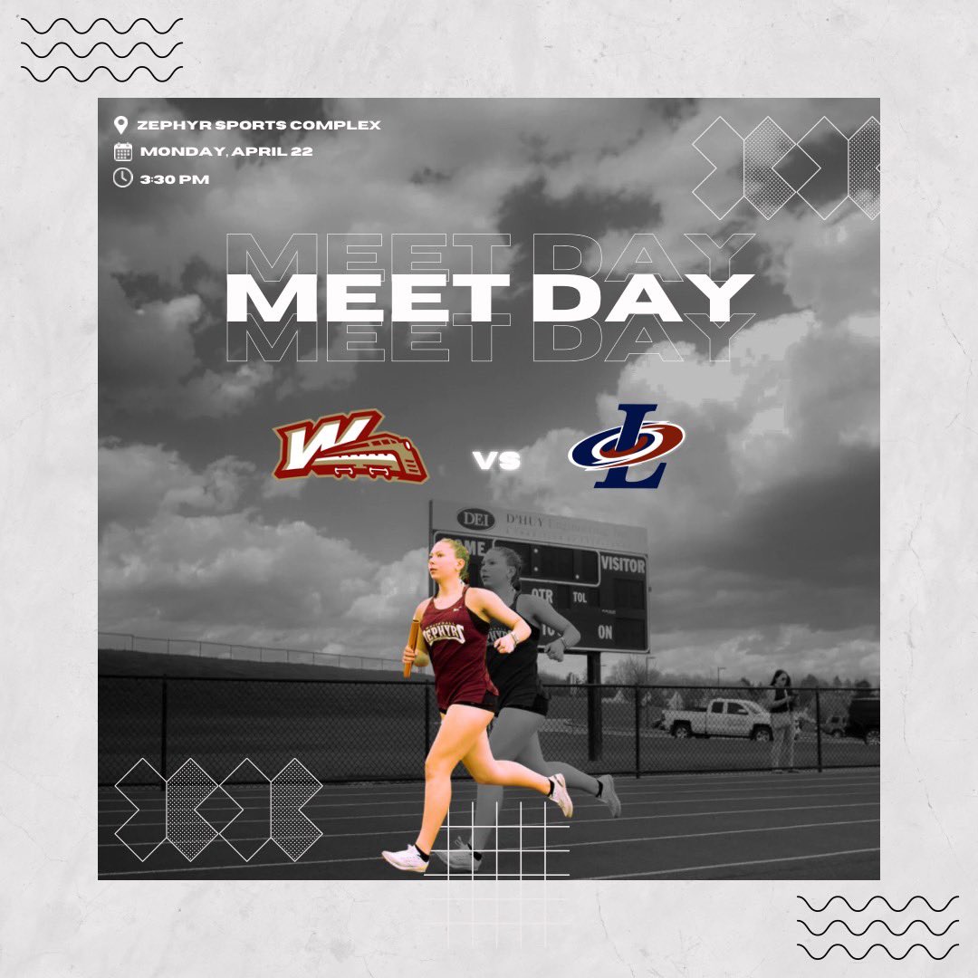‼️‼️MEET DAY‼️‼️ It’s a beautiful day to come out to the Zephyr Sports Complex and cheer on your favorite runners, jumpers, and throwers against Liberty! #ZephyrTough