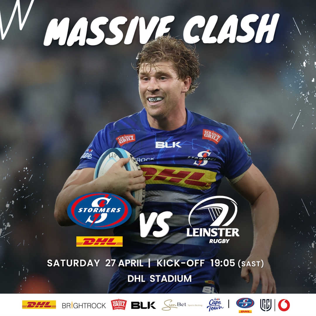 They don't get much bigger than this. We've got @leinsterrugby coming to DHL Stadium on Saturday. 🎟️ Tickets here bit.ly/STOvLEI_24_X #STOvLEI #iamastormer #dhldelivers