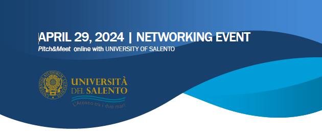 📢@unisalento, together with UNIMED and @apre_it, is excited to announce a Networking Online Event to present proposal for collaboration in #civilsecurity, #health and #energy domains. 📆 April 29 More info 👉🏻 shorturl.at/wBD46 Register & apply: shorturl.at/dxHIX