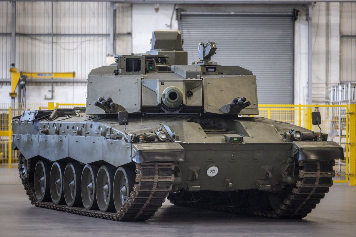 New Challenger 3 MBT. Funnily enough it's advertised as 'completely British' (it's not), that gun's Rheinmetall. Still, an affordable upgrade for the British army that hasn't been in the best shape as of late #ArmoredWarfare #TankswithAW