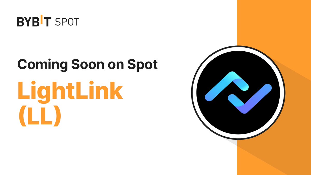 📣 $LL is coming soon to #BybitSpot with @LightLinkChain Listing time: Apr 24, 2024, 8 AM UTC. Deposit open: Apr 23, 2024, 10 AM UTC. Deposits and withdrawals will be available via the Ethereum network. A grand prize pool awaits! Stay tuned! 👀 #TheCryptoArk #BybitListing