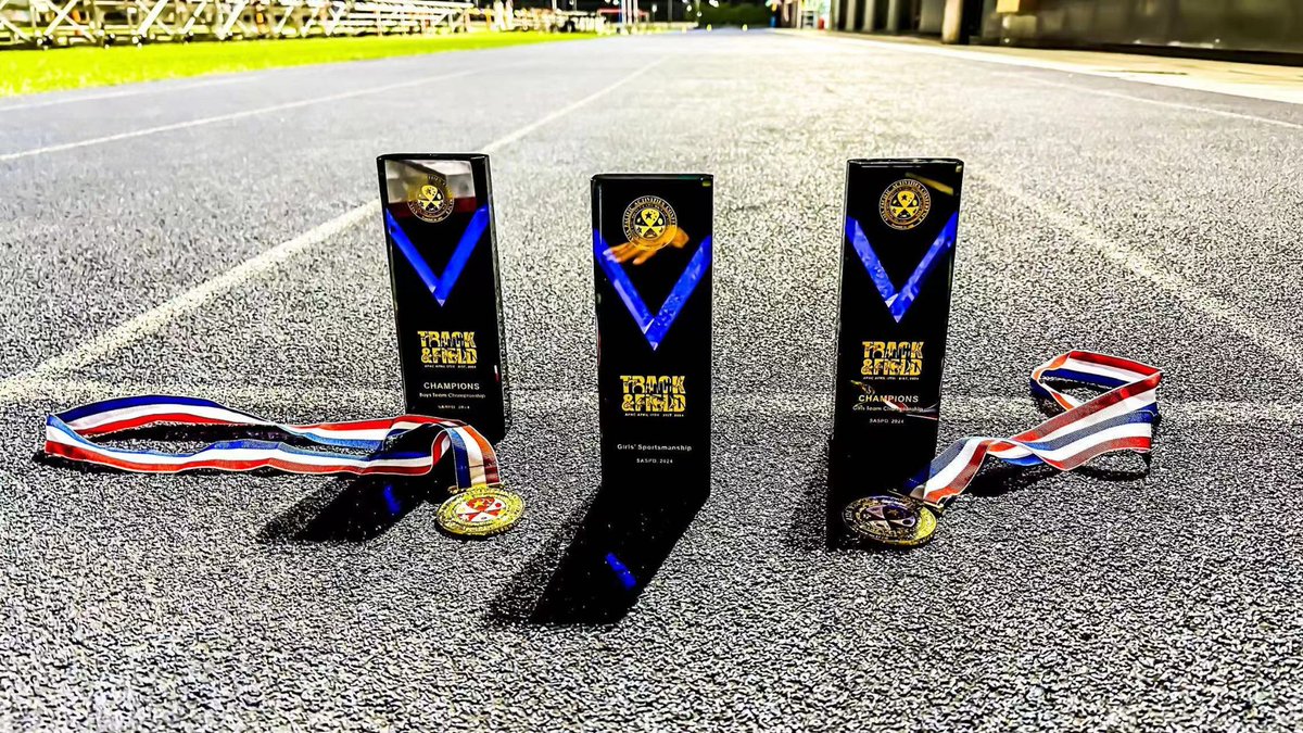 We're proud to announce that our Girls and Boys Track & Field teams clinched 1st Place at this year's APAC championships. Our Girls team was also honored with the Sportsmanship Trophy for exemplary conduct! Congratulations to all our athletes on your incredible achievements!