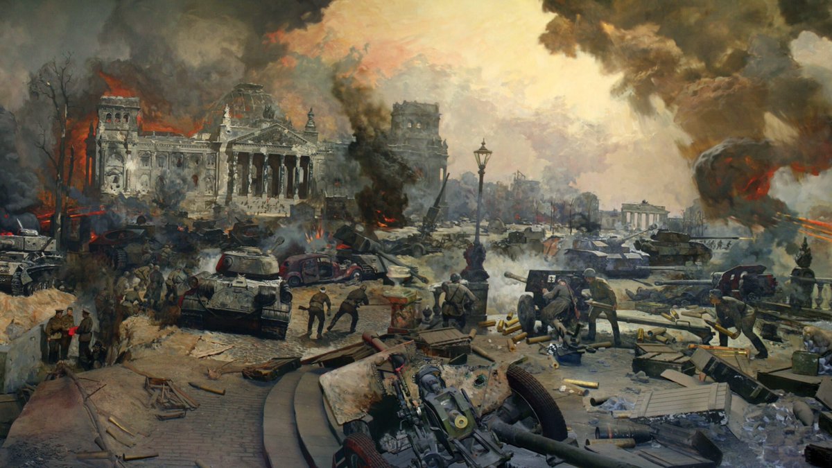 This day in history (April 22nd) 1945 Battle of Berlin: Upon being informed that a planned counter-attack never happened, Adolf Hitler flies into a rage, denounces the German Army and concedes World War II is lost #history #ww2 #worldwartwo