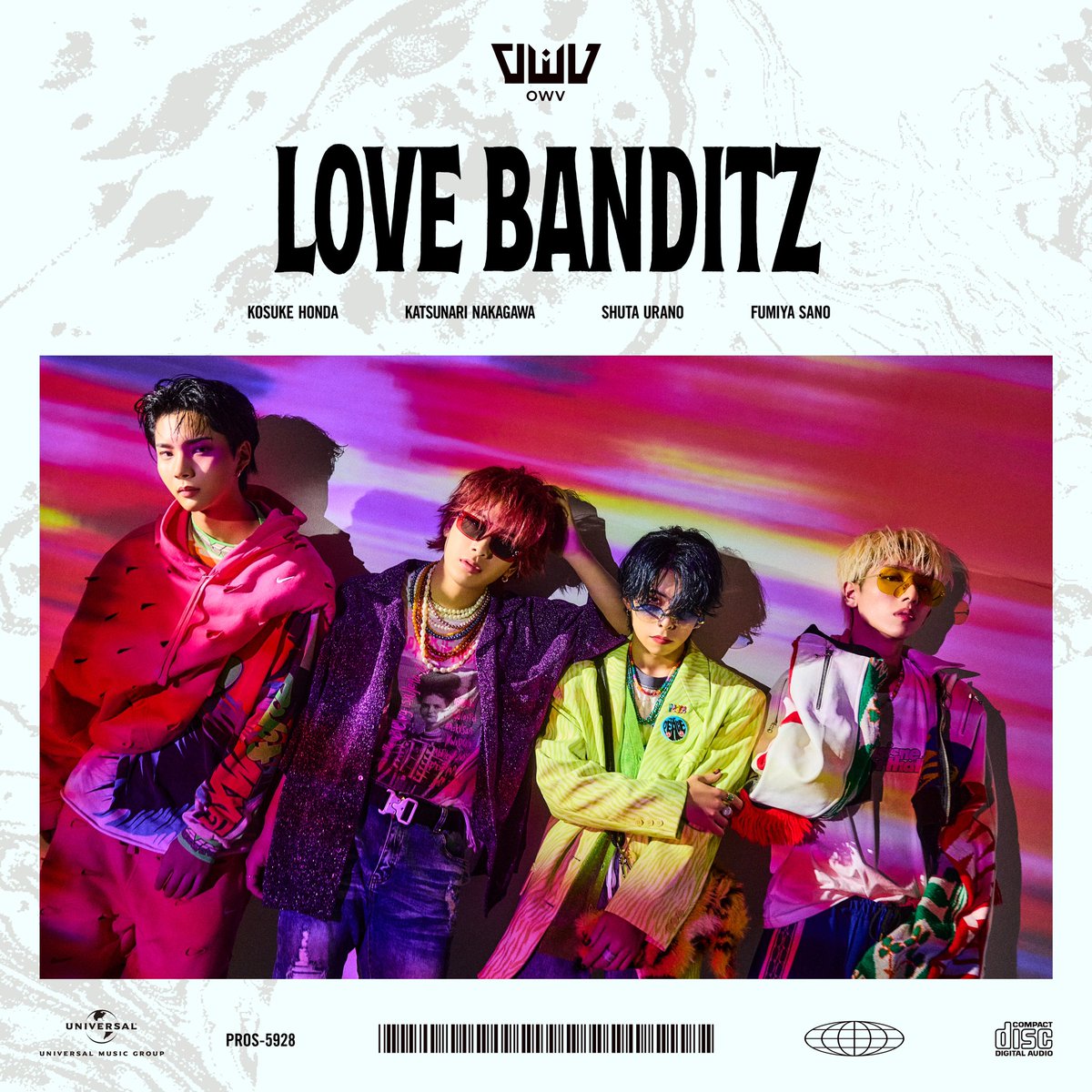 owv_official's tweet photo. #OWV 9th single『LOVE BANDITZ』
2024.06.12 Release

-Jacket Photo-

🔗https://t.co/uPWI0aaCPm

#OWV_LOVEBANDITZ https://t.co/2uzbg3vrv4