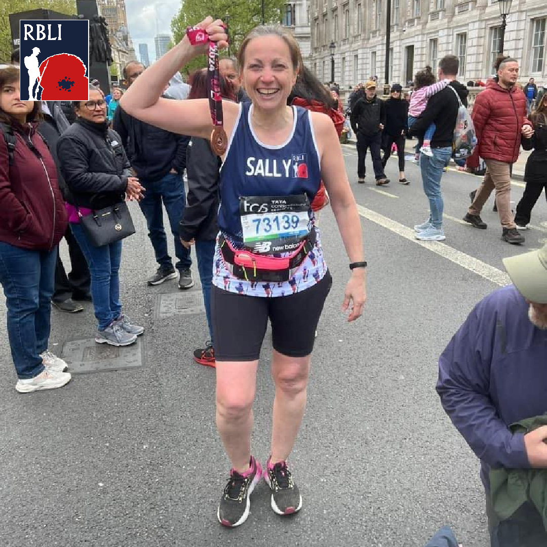 Congratulations to Sally Lane who successfully completed the London Marathon yesterday. Sally used her ballot place to raise funds and awareness for RBLI and our nation’s veterans. Thank you so much more choosing to support us and well done on this fantastic achievement.
