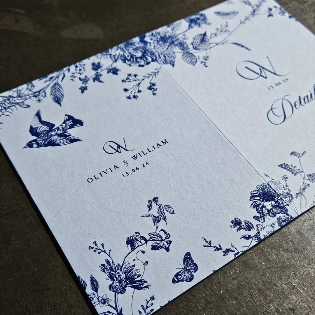 Check out @istprinting's beautiful wedding set, invite and menu designs, using our Hot Foil Dies! The attention to detail and the elegant outcome is spectacular. Thank you for choosing our Hot Foil Dies. ✨ #HotFoilDies #WeddingInvitations #MakeItShiny #MetallicElephant