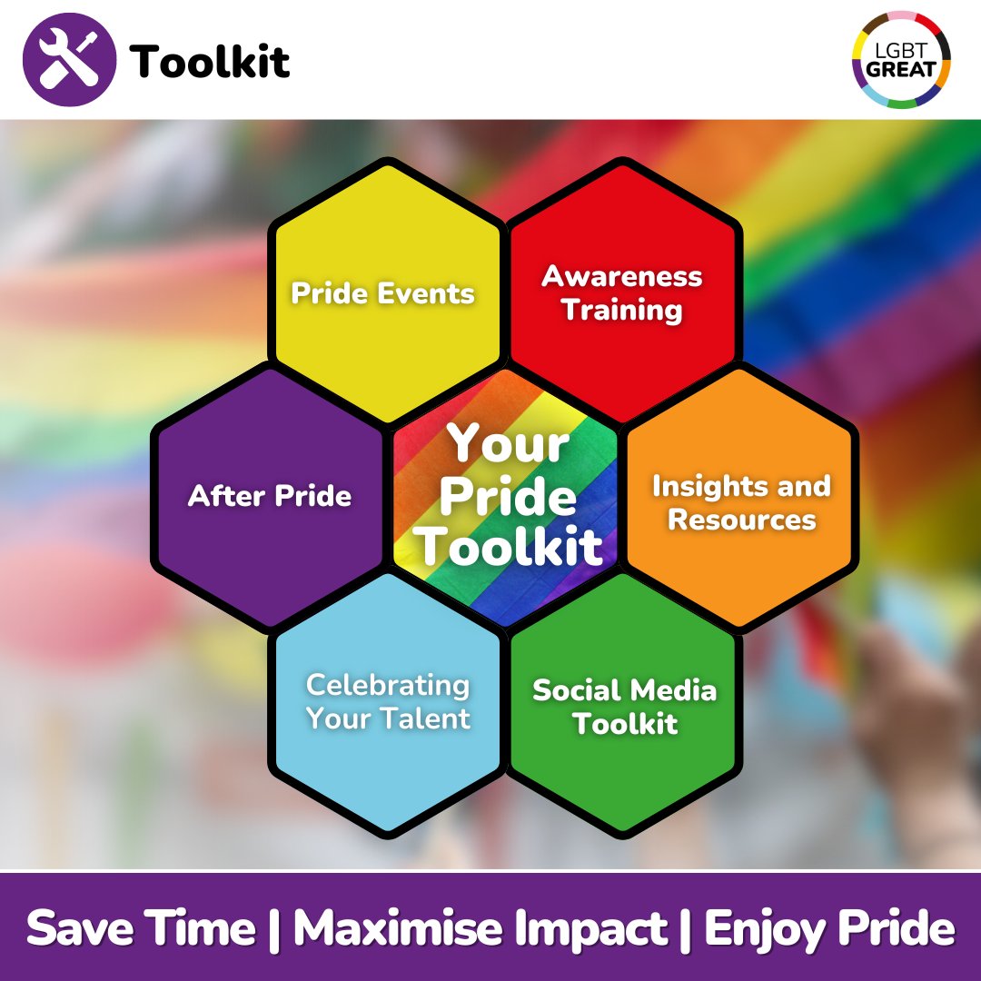 Just launched for LGBT Great Members – your Pride Campaign Toolkits are now available! 

Get in touch via members@lgbtgreat.com 

#TogetherWithPride #Pride #LoveIsLove #LGBTQ #PrideCommunity #PrideMonth #EqualityMatters #PrideCelebration #ProudToBeMe