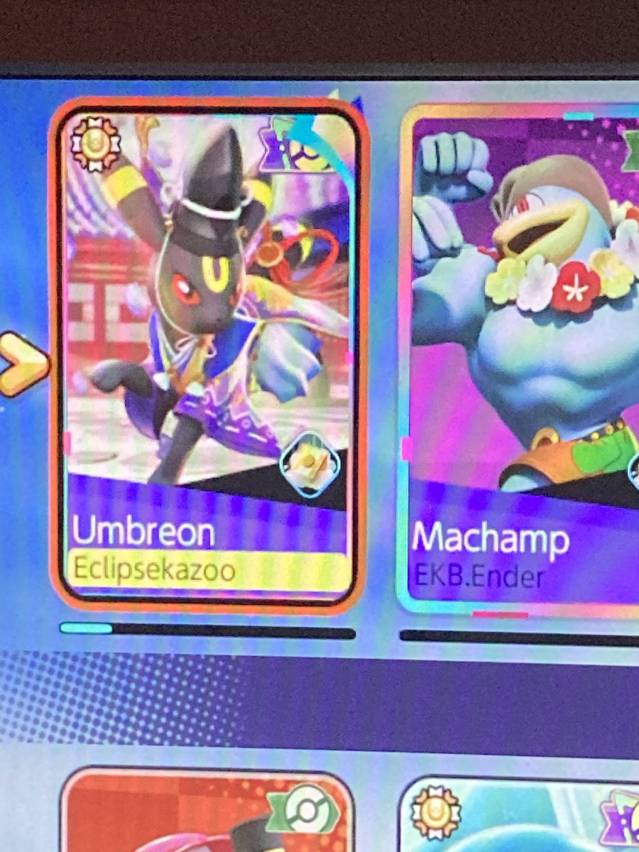 I FINALLY GOT UMBREON GOLD BADGE!
LETS. GOOOOOOOOOO