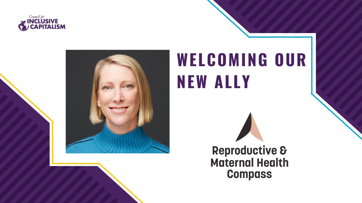 Welcome Flory Wilson of Reproductive & Maternal Health Compass to the Council! Championing access to reproductive & maternal health benefits through work, they're reshaping business norms for employee well-being. Discover more: inclusivecapitalism.com/organization/r…