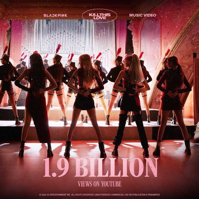 Kill This Love' M/V  🎥 youtu.be/2S24-y0Ij3Y #블랙핑크 #KILLTHISLOVE #MV #1_9BILLION #YOUTUBE #YG...