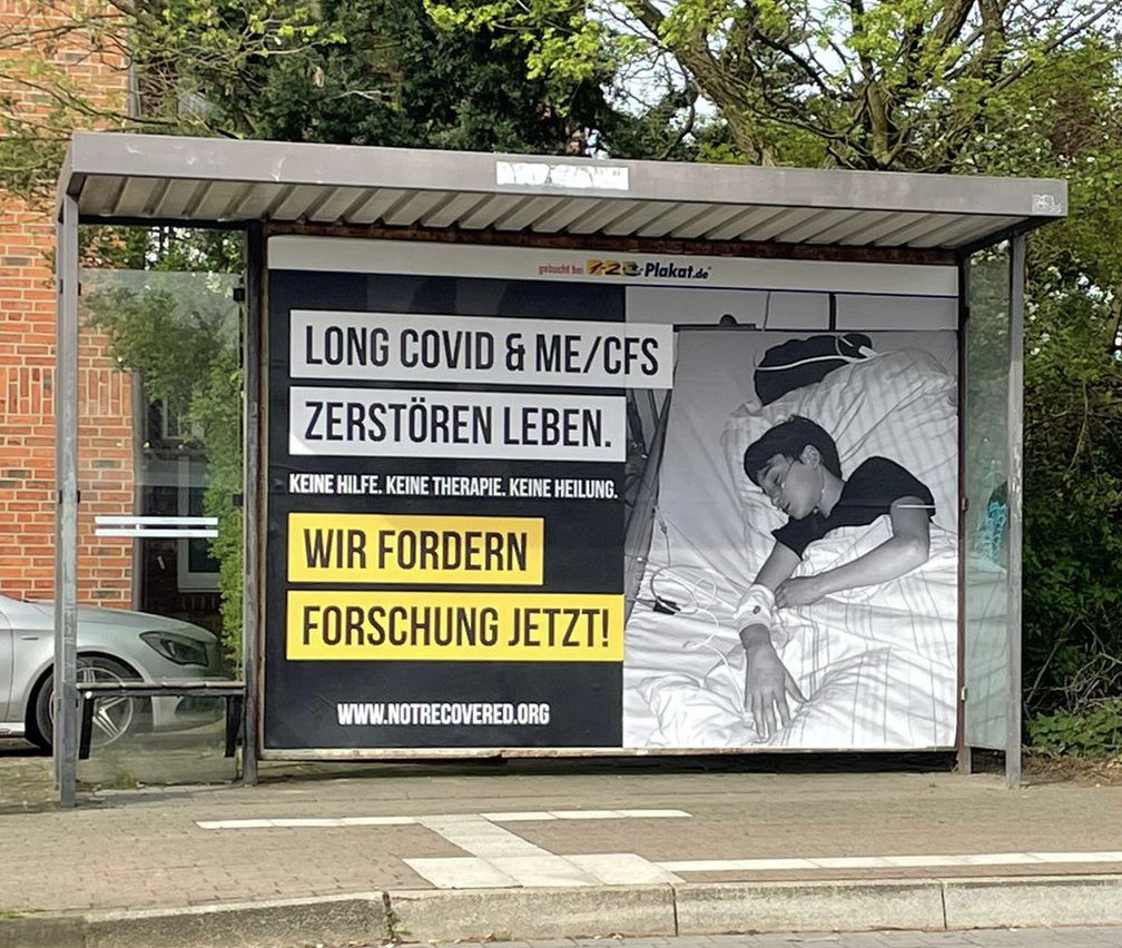 Plakat im Landkreis Osnabrück
#MECFS