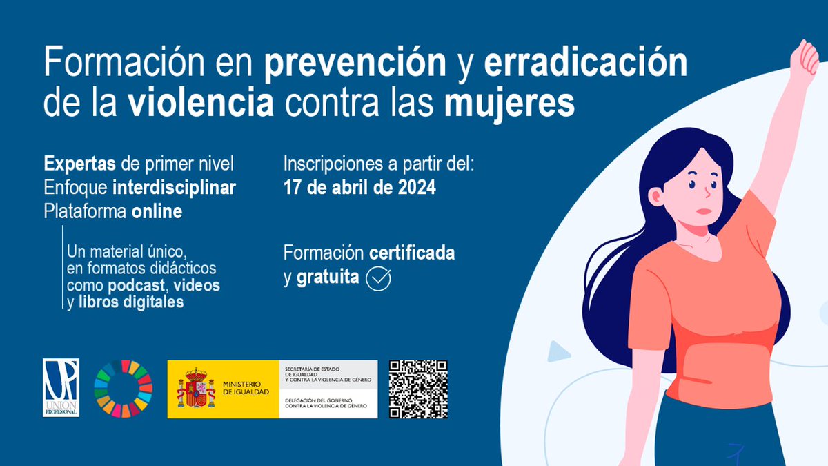 📢 Difundimos cursos gratuitos de @UprofesValencia sobre prevención de violencia contra las mujeres. 🗓️ Inscripciones desde 17/04. 🔗 Sesión informativa: 30/04 en Madrid. 📩 Más info: colegioquimicos.com/prevencion-y-e… #PrevenciónViolencia #QuímicosCV