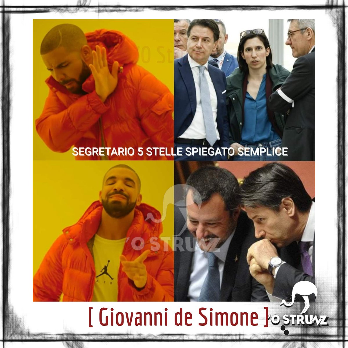 O_Strunz's tweet photo. (Giovanni de Simone @gds975)

#22aprile #conte #M5S #alleanze #lega #49milionidieuro #decretisicurezza #processosalvini #coerenza #opportunismo #legalità #giustizionalismo #elezionieuropee https://t.co/5gdFxDTZFQ