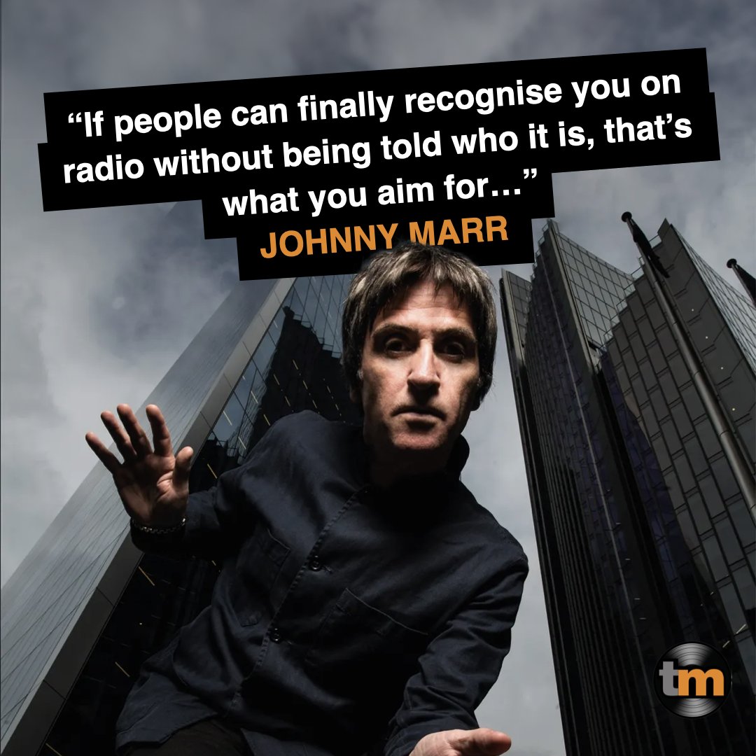 📻 Real recognise real - #MondayMotivation from @Johnny_Marr 🎸