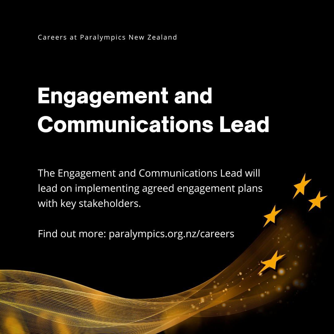 💡 Check out these amazing opportunities and others at paralympics.org.nz/careers/

#DreamJob #JoinTheTeam #CareerOpportunities #MakeADifference #Hiring