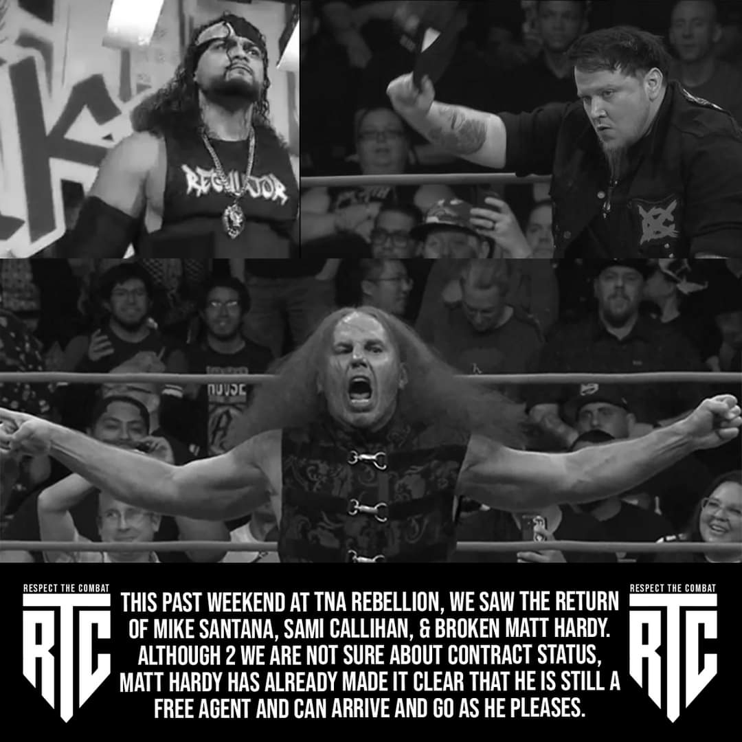 RTCPodcast1's tweet image. Early Monday Morning Recap!

Swerve Strickland makes History, we see many returns to TNA over the weekend! Jack Perry is back in AEW, and Drew Mcintyre currently working with an elbow injury.

#WWE #aew #TNA #wrestlingnews #HistoryWasMade