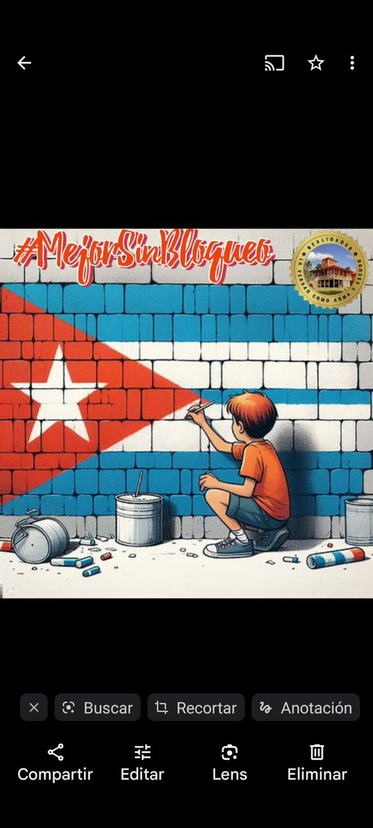 ❤🇨🇺 El imperio optó por recrudecer el #Bloqueo de forma extrema y sin precedentes, con el propósito de acabar con nuestra Revolución. 🔵🔴⚪ #MejorSinBloqueo 🇨🇺