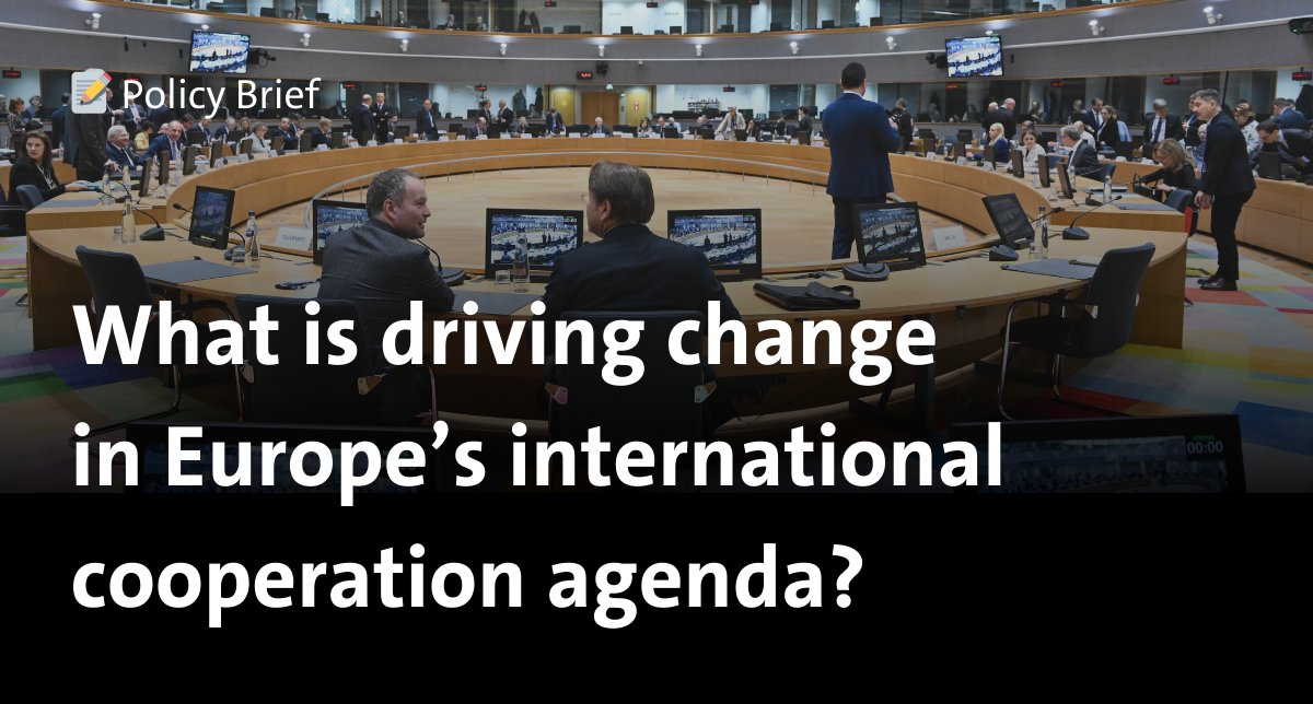 Recent EC leaks to @POLITICOEurope reveal the era of traditional European development cooperation is giving way to a transactional approach.

Our earlier brief uncovers what is driving this change.

Read the full brief 👉 bit.ly/3OflFmN
#GlobalGateway #GlobalDev