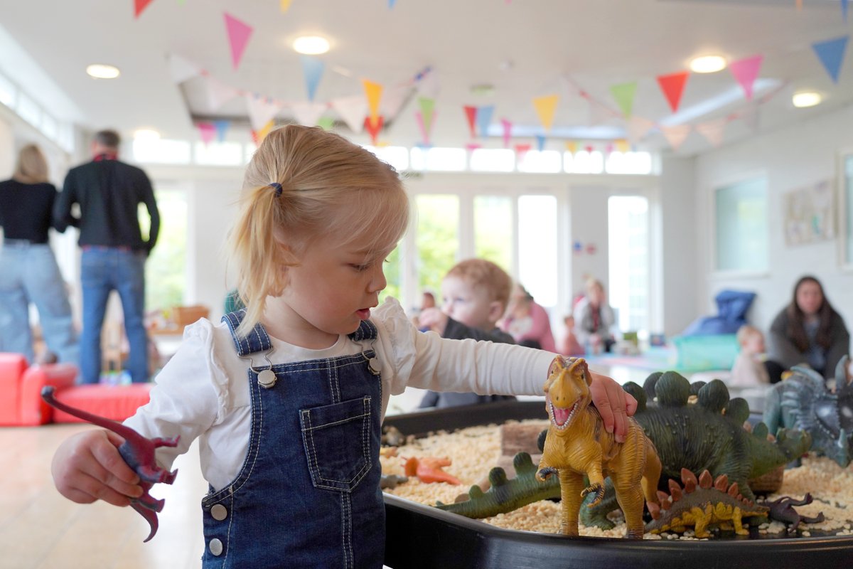 It's been another busy Monday morning at our Toddler Stay & Play! 🦖 #StayAndPlay #ToddlerTime